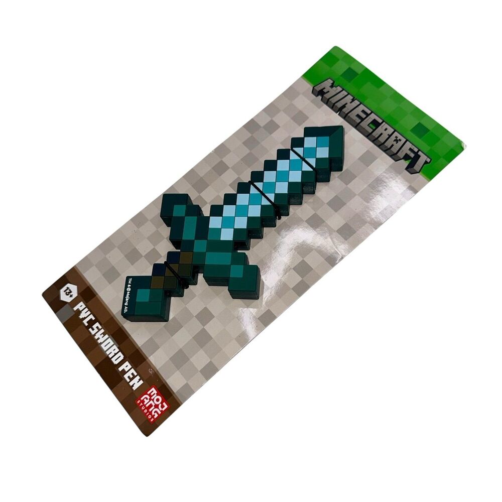 New Minecraft Collectors Diamond Sword Pen